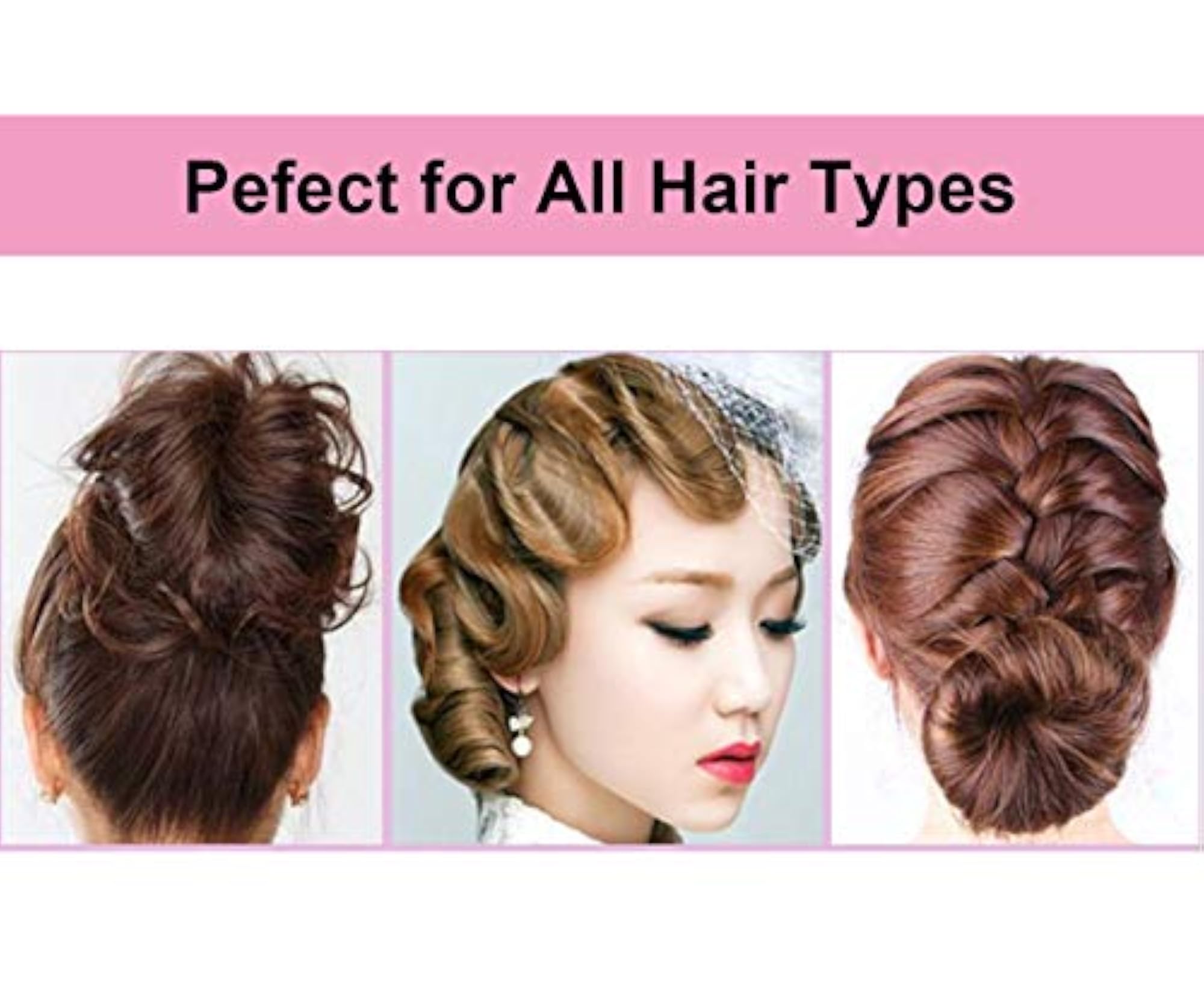 200 Ct Black Hair Bobby Pins with Cute Case
